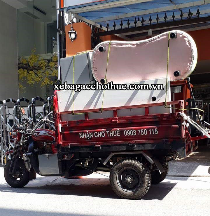 xe ba gác chở thuê quận Bình Thạnh tiện lợi, giá rẻ